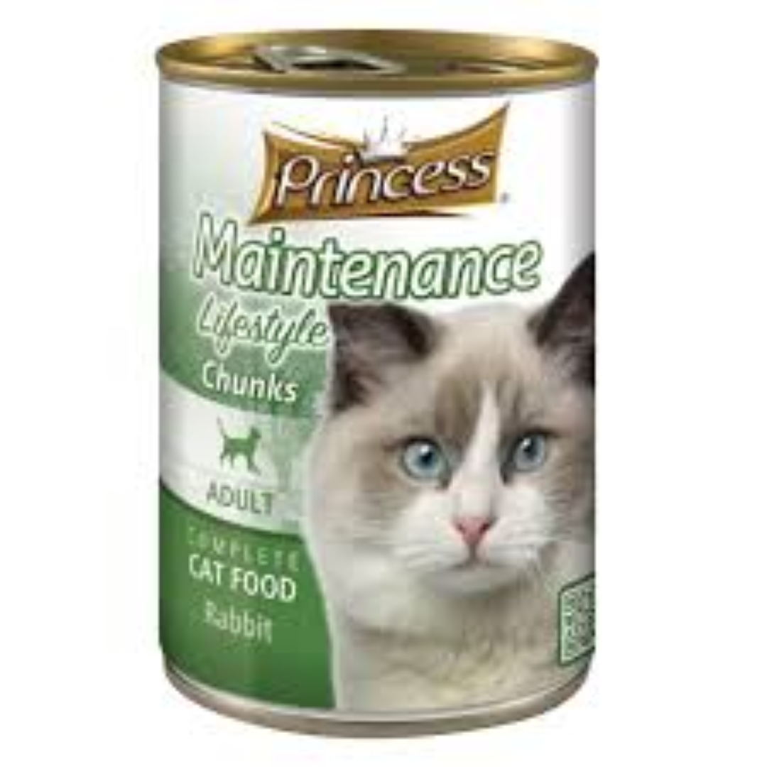 PRINCESS CAT/F CHUNKS RABBIT 405G